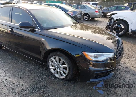 2015 Audi A6 3.0T Premium Plus из США, поврежденный, VIN WAUFGAFC1FN009442
